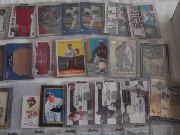 200+ MLB/NFL Rookies,Numbered Inserts,Parallels,Jerseys&Autographs Cards Lot-A