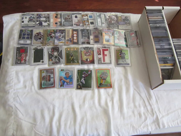 200+ MLB/NFL Rookies,Numbered Inserts,Parallels,Jerseys&Autographs Cards Lot-A