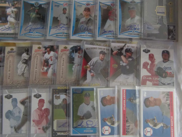200+ MLB/NFL Rookies,Numbered Inserts,Parallels,Jerseys&Autographs Cards Lot-A