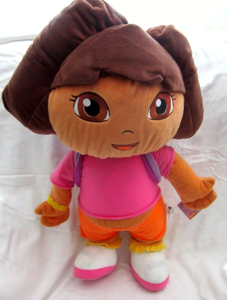 Unisex Licensed Dora The Explorer 24" Large Firm Plush Doll-Brand New!