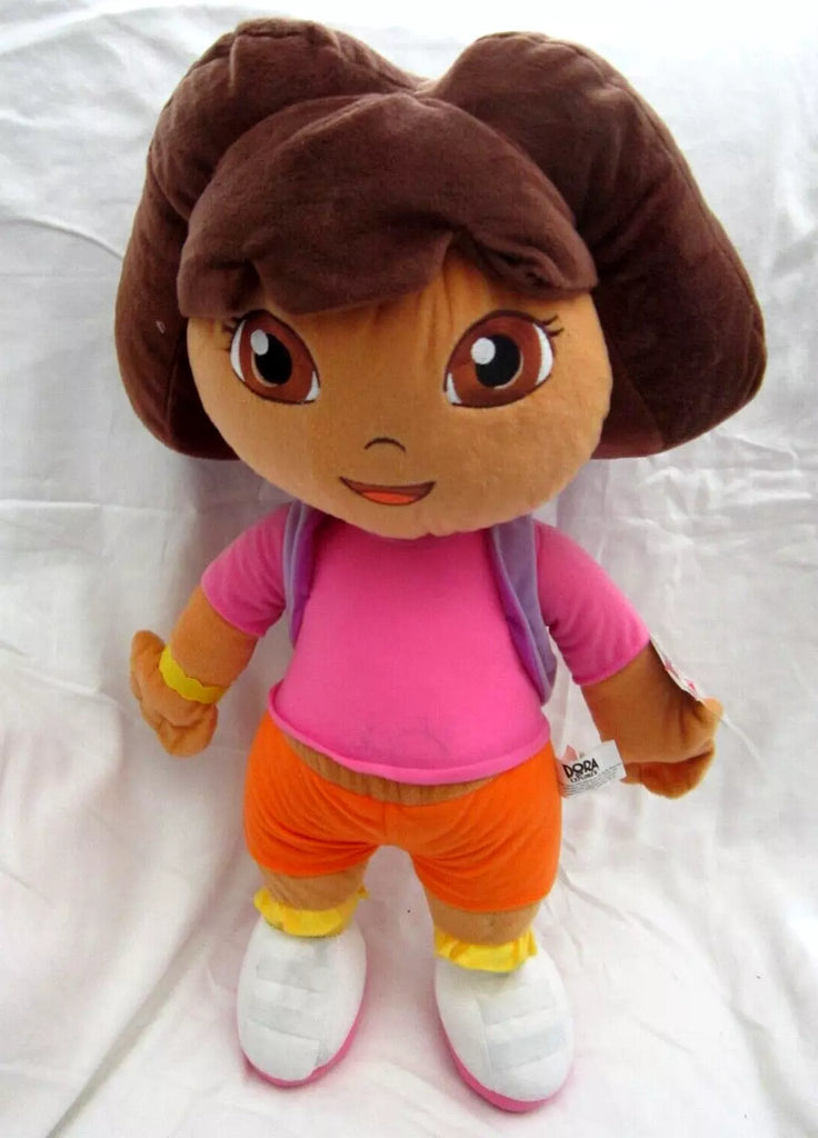 Unisex Licensed Dora The Explorer 22" Large Firm Plush Doll-Brand New!
