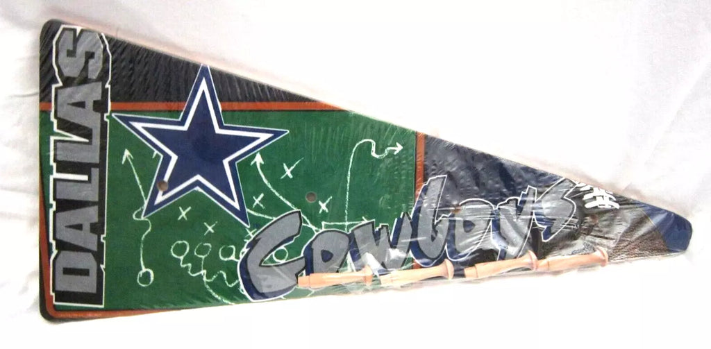 22" Cowboys football team pennant board rack kit for hat or coat-Brand New!A