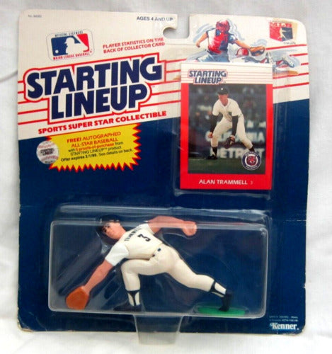 ALAN TRAMMELL RC 1988 STARTING LINE-UP SLU ROOKIE FIGURE!TIGERS SS RC--A