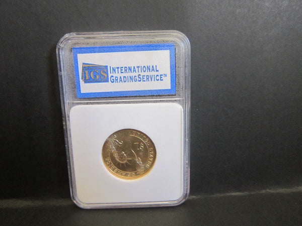 2007 P George Washington Specimen Finish First Day Issue $1 Coin MS69 IGSGRADING.COM 5143071--A