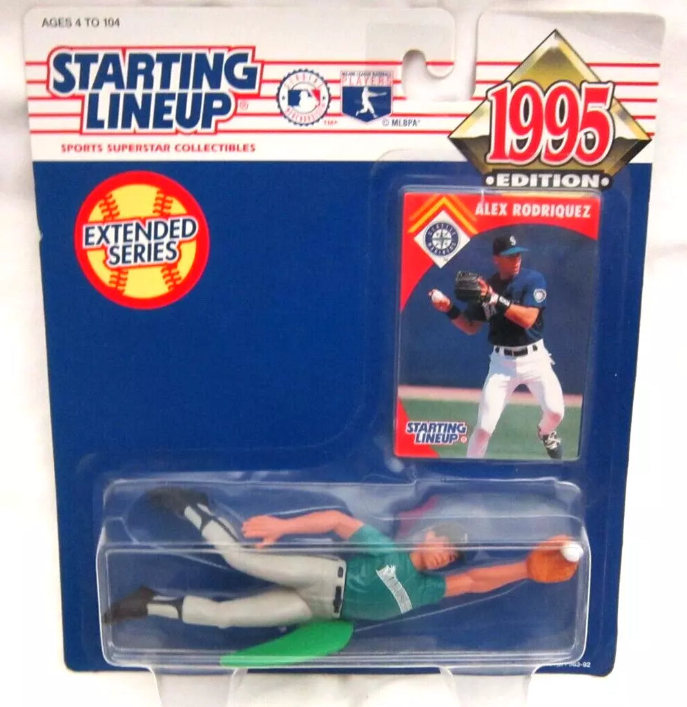 Alex Rodriguez RC 1995 Starting Line-Up SLU Rookie Mariners Kenner Figure-New!v2
