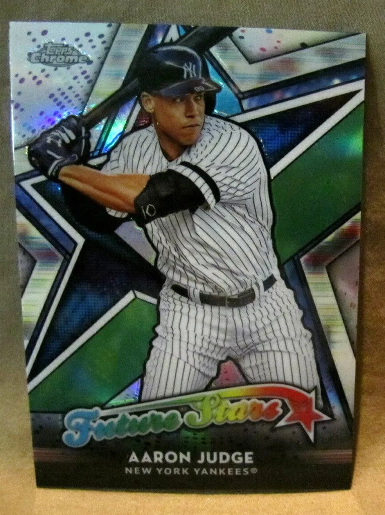 Aaron Judge RC 2018 Topps Chrome FS Refractor ROOKIE Card#1!Yankees OF RC GOAT