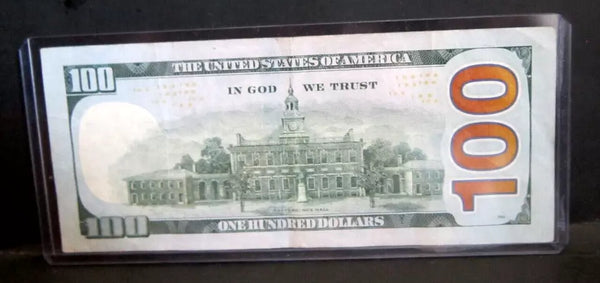 BIRTHDAY BILL SERIAL NUMBER $100 DOLLAR NOTE 07071900 July 7th 1900 2009A--A