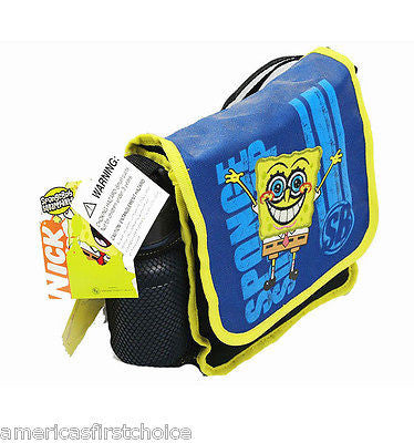 Spongebob Sponge Bob C'Mon Who's With Me? Who Insulated Lunch Bag+Water Bottle