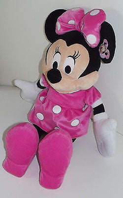 DISNEY 17" MICKEY MOUSE & MINNIE MOUSE COMBO PLUSH TOY-LICENSED STUFFED TOY