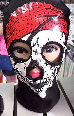 Beanie Full Face Bloody Jason face mask Ski Mask costume halloween attire-New!