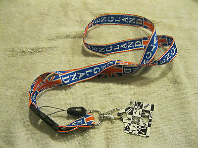 UK British England Red White Blue Suspenders,UK Lanyard&UK British Bow Tie-New!1