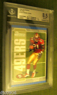 Frank Gore RC 2005 Bowman Rookie Beckett Graded GEM Mint BGS 9.5!!