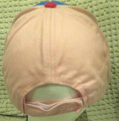 Disney Kids Girls Pink Sofia the First Princess Pink Adjustable Baseball Cap-New