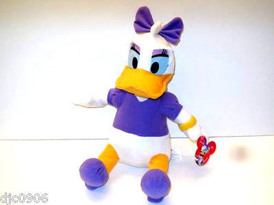 DISNEY 12" DAISY MRS. DONALD DUCK PLUSH TOY-LICENSED STUFFED TOY-DISNEY PLUSH
