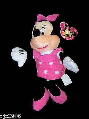 DISNEY 10" MICKEY MOUSE & MINNIE MOUSE COMBO PLUSH TOY-LICENSED STUFFED TOY