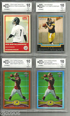 Ben Roethlisberger RC 2004 Fleer Traditional Rookie #333 Graded MINT+ BCCG10