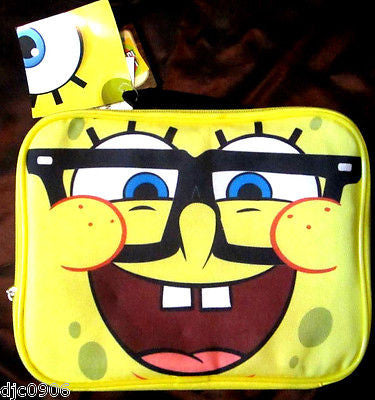 Spongebob Sponge Bob C'Mon Who's With Me? Who Insulated Lunch Bag+Water Bottle