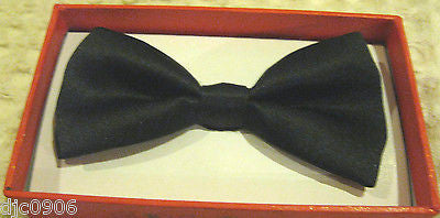 Black Kid's Boys Girls Y-Style Back Adjustable Bow Tie & Blue Kid suspenders-New