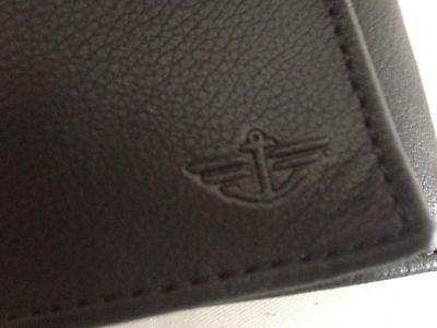 DOCKERS Trifold Leather Wallet,Reversible Leather Soft-Touch Leather Belt-Large