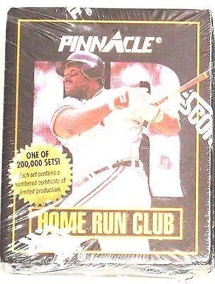 1993 SCORE PINNACLE HOME RUN CLUB SET OF 48 CARDS-LIMITED TO 200K SET MADE-NEW!