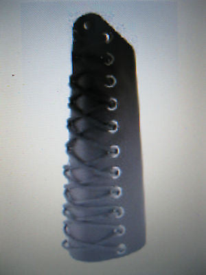 Gauntlet Leather Spiked Bracer Lace up Wriste band METAL,PUNK,GOTH,BIKER Styles
