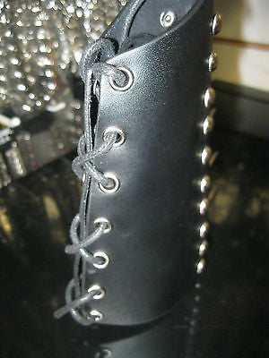 Leather Spike Studded Strap Arm Wrist Cuff Band, METAL-PUNK-GOTHIC-BIKER Styles