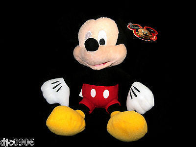 DISNEY 10" MICKEY MOUSE & MINNIE MOUSE COMBO PLUSH TOY-LICENSED STUFFED TOY