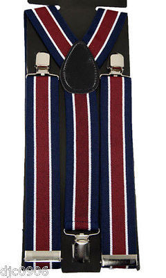 ARMY MARINES CAMO CAMOUFLAGE 1" Adjustable Y-Style Back suspenders-New!