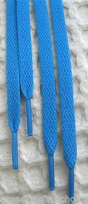 Premium 54" thin Solid White Design Rockabilly Punk Shoe laces Shoelaces-New!