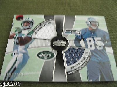 Anthony McCoy/Joe McKnight RC 2010 Topps Prime 2nd quarter combo relic Jerseys