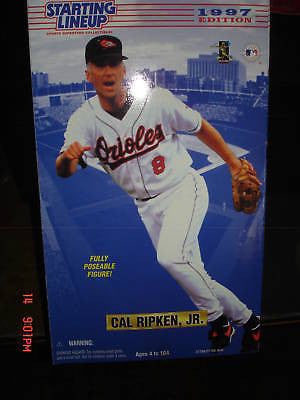Cal Ripken Jr 1997 kENNER STARTING LINE UP 12" Starting Line Up Figure-Orioles