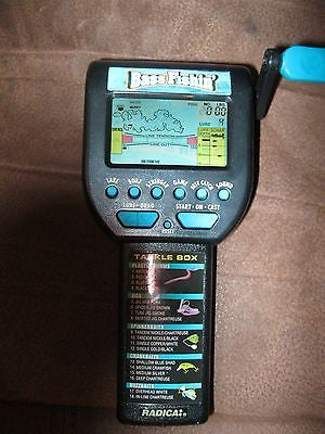 RADICA BASS FISHIN' HANDHELD GAME, 2 GAME MODES,3 LAKES,18 DIFFERENT LURES