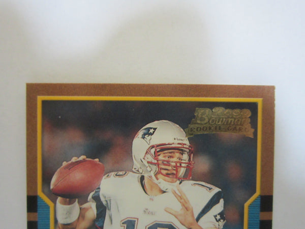 TOM BRADY RC 2000 BOWMAN ROOKIE CARD#236-PATRIOTS QB RC GOAT HOF