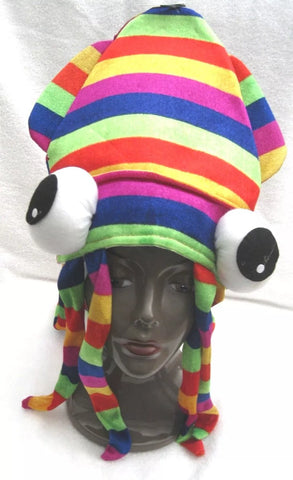 Squid Octopus Hat Rainbow Gay Pride Octopus Adult Fun Silly Hat Cap-Brand New!