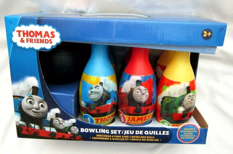 Unisex Kid's Thomas the Train & Friends 6 Pins and 1 Ball Bowling Set-Brand New!