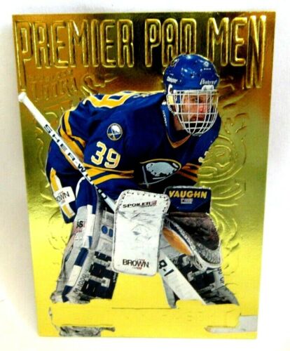 Dominik Hasek 1994-95 Fleer Ultra Premier Pad Men Gold Foil!Sabres G GOAT HOF-A