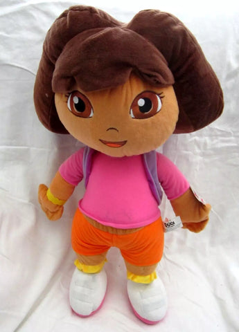 Unisex Licensed Dora The Explorer 22" Large Firm Plush Doll-Brand New!