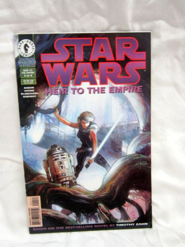 Vintage 1995 Dark Horse Star Wars Heir to the Empire #4 Mara Jade Thrawn Comi Book--A