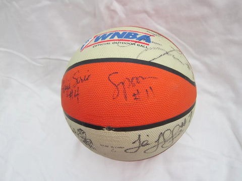 Lisa Leslie,Suzie Serio,Weatherspoon,Tina Thompson,A. Scott WNBA Basketball Auto--