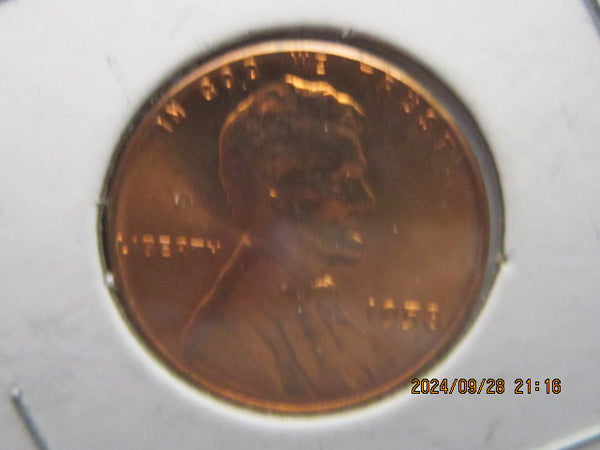 1958 wheat penny no mint mark L In LIBERTY Error On Outer Rim Unofficial but given a MS66 or better possible grade. Rare-v1