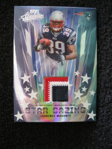 Laurence Maroney RC 2006 Absolute Memorabilia 4CLR Star Gazing Patch#/50!PATRIOT
