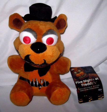 Five Nights at Freddy's 6" Nightmare Bear Fazbear Plush-FNF Fazbear Plush-New!
