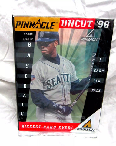 Ken Griffey Jr 1998 Pinnacle UnCut Dufex Parallel 19"x13.5" single card-New!