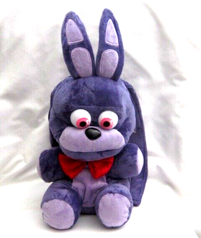Unisex Five Nights at Freddy's 16" Bonnie Plush Backpack by Sanshee--Brand New!