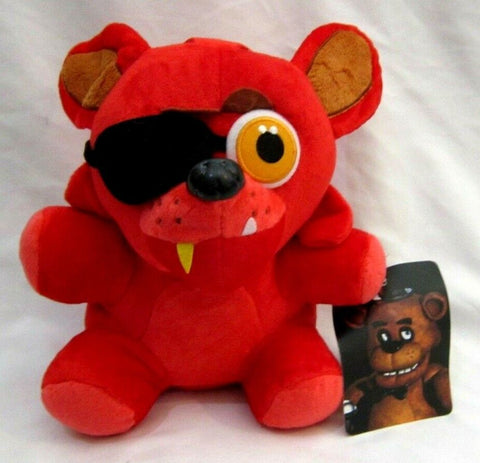 Unisex Five Nights at Freddy's FNAF Foxy 8" Plush Fox Animal-Brand New with Tags