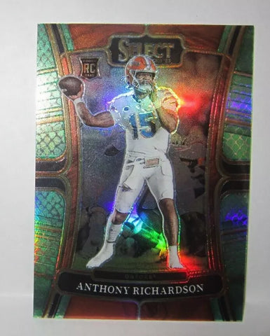 Anthony Richardson 2023 Select Dragon Scale SSP REFRACTOR Prizm Rookie!Case Hit!A