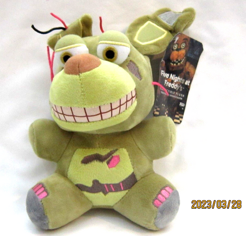 Unisex Five Nights at Freddy's FNAF 6" Springtrap Bonnie Plush Animal-Brand New!