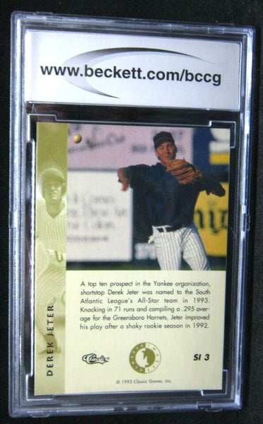 Derek Jeter RC 1993-94 Classic Images Sudden Impact Rookie#13!Yankees SS RC GOAT-A
