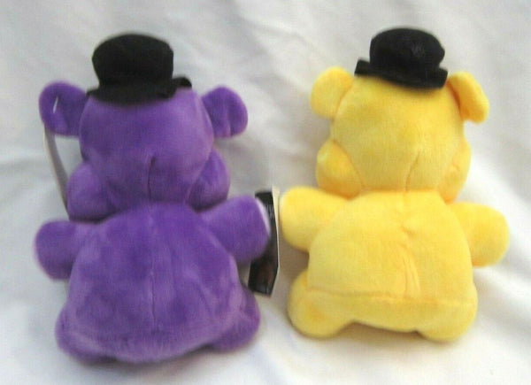 Unisex Five Nights at Freddy's FNAF 6" Golden & Shadow Fazbear Plush Combo-New!