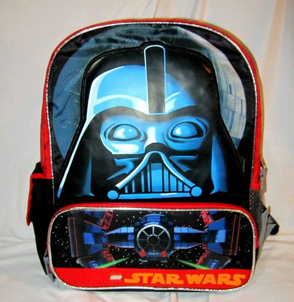Disney Star Wars 16" Darth Vader Backpack with two main compartments-Brand New!!